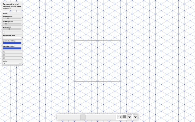 Custometric grid maker | Eric Cheung | pycheung.com